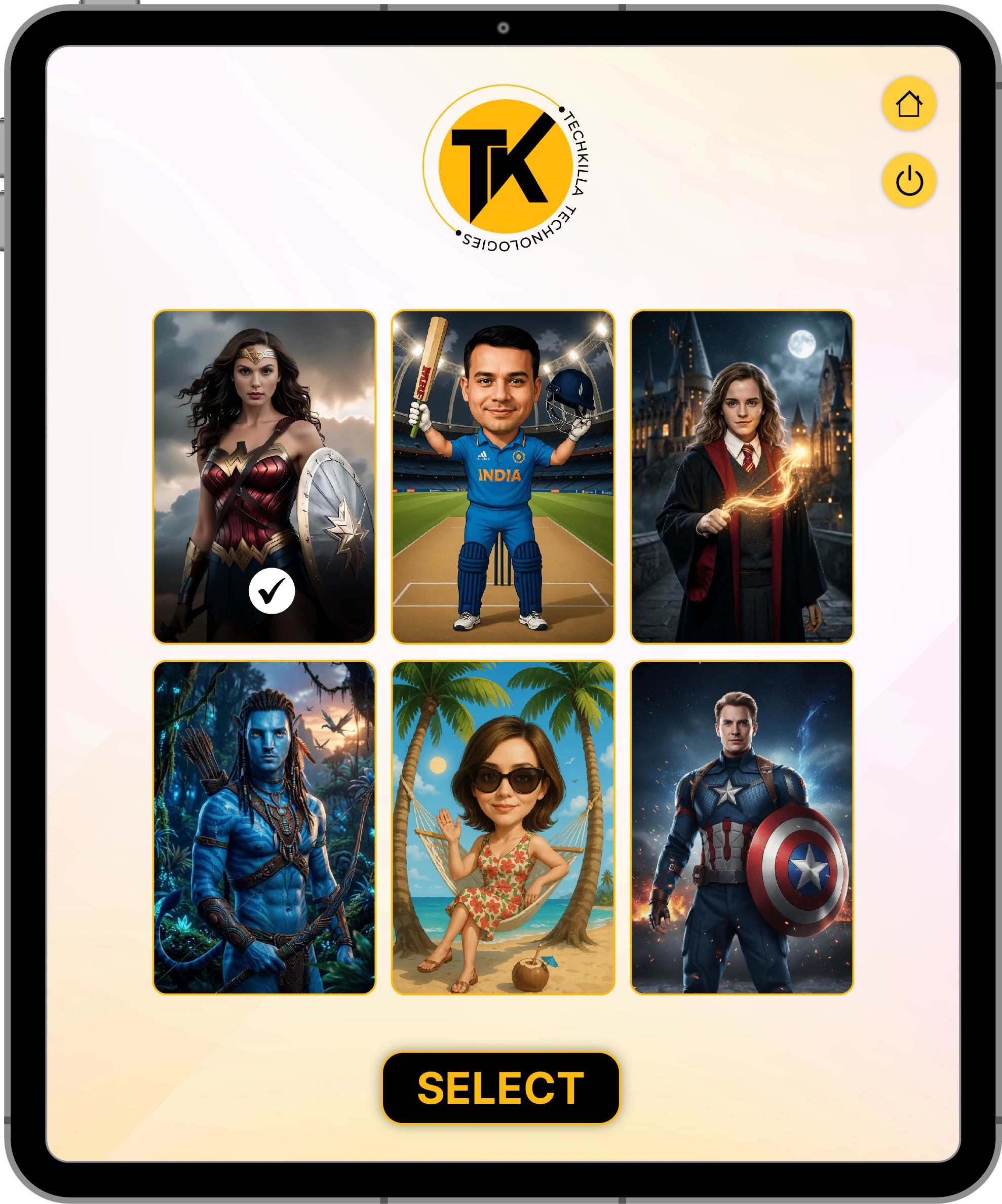 Select A Template