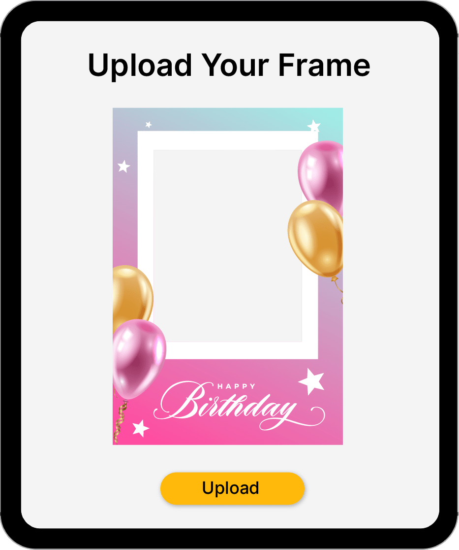 Choose or Upload Frame