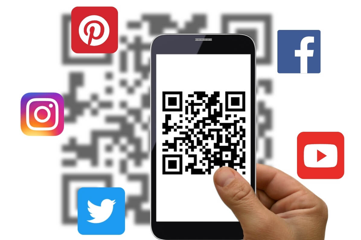 Instant Sharing via QR Code & Social Media