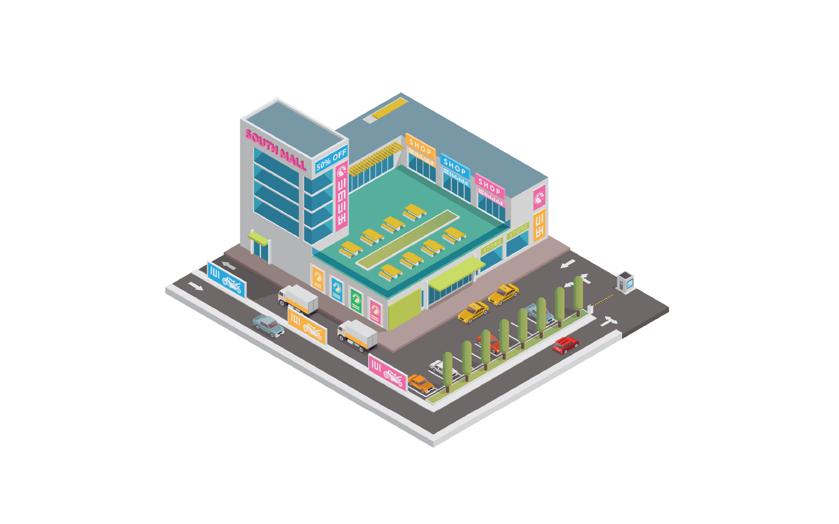 Malls & Retail Spaces