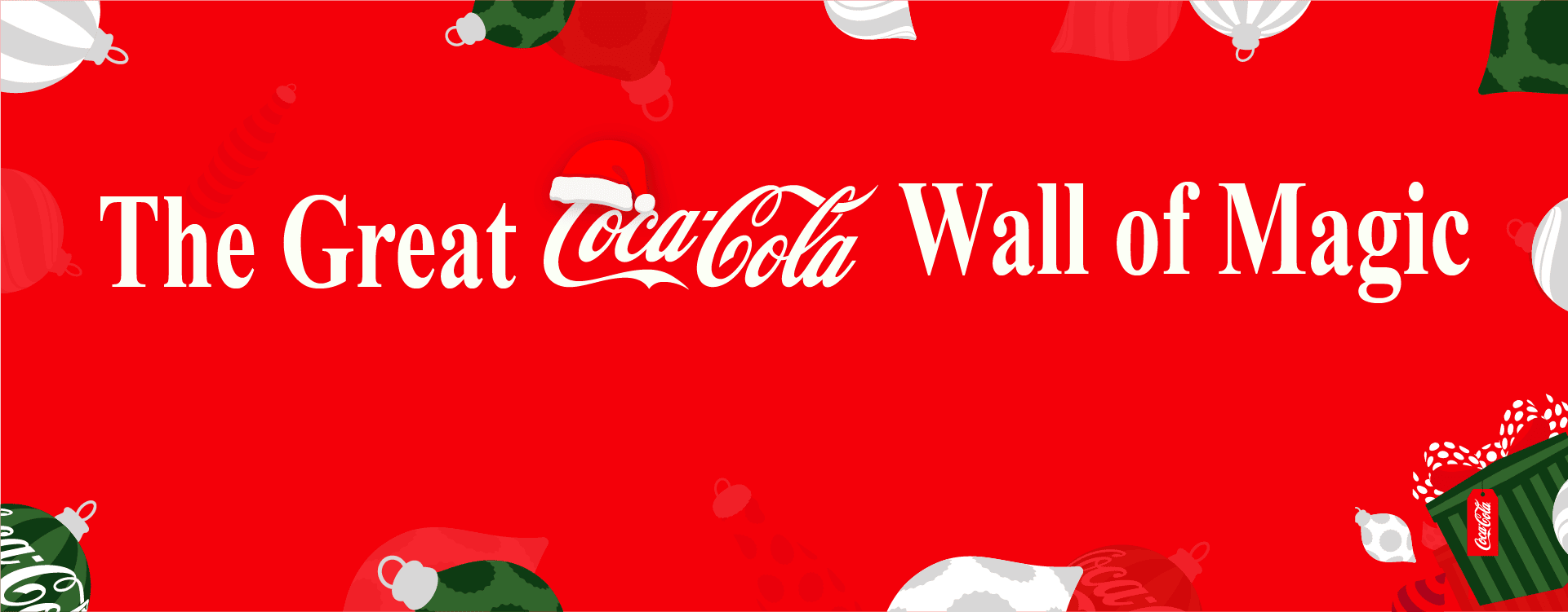 The Great Coca-Cola Wall of Magic