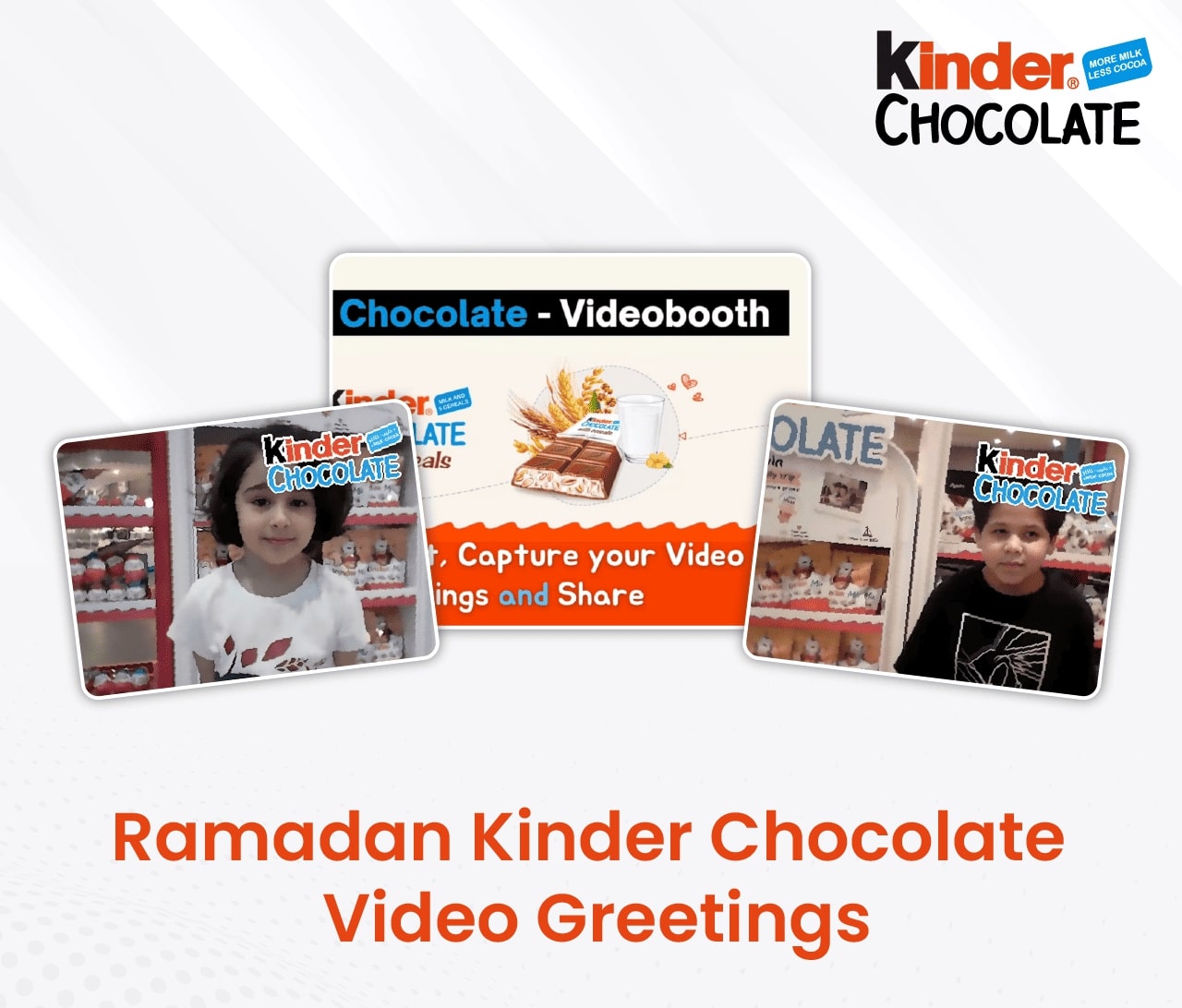 Ramadan Kinder Chocolate Video Greetings