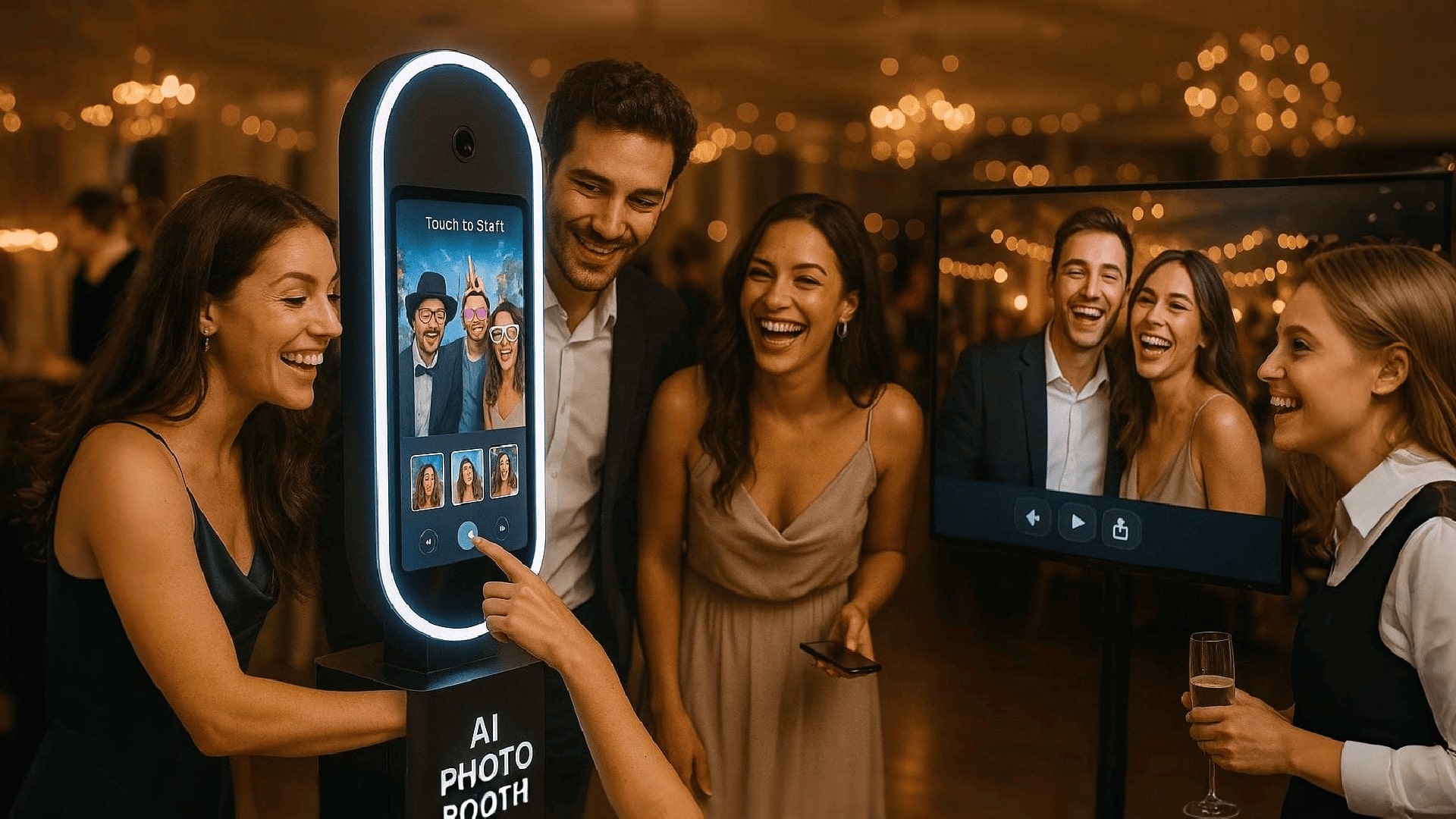 Luxury photo booths