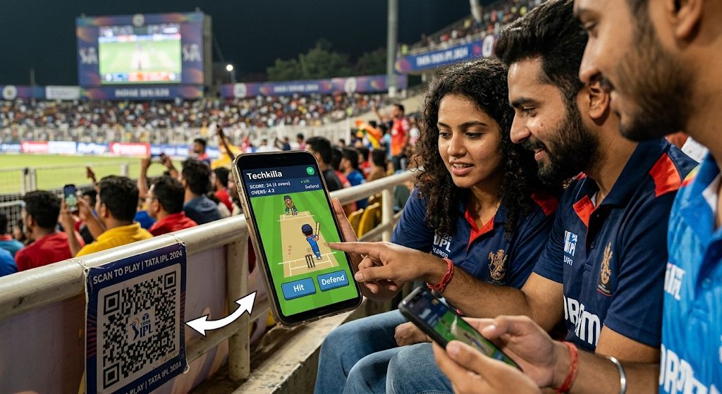 Custom mobile cricket experience for brand engagement